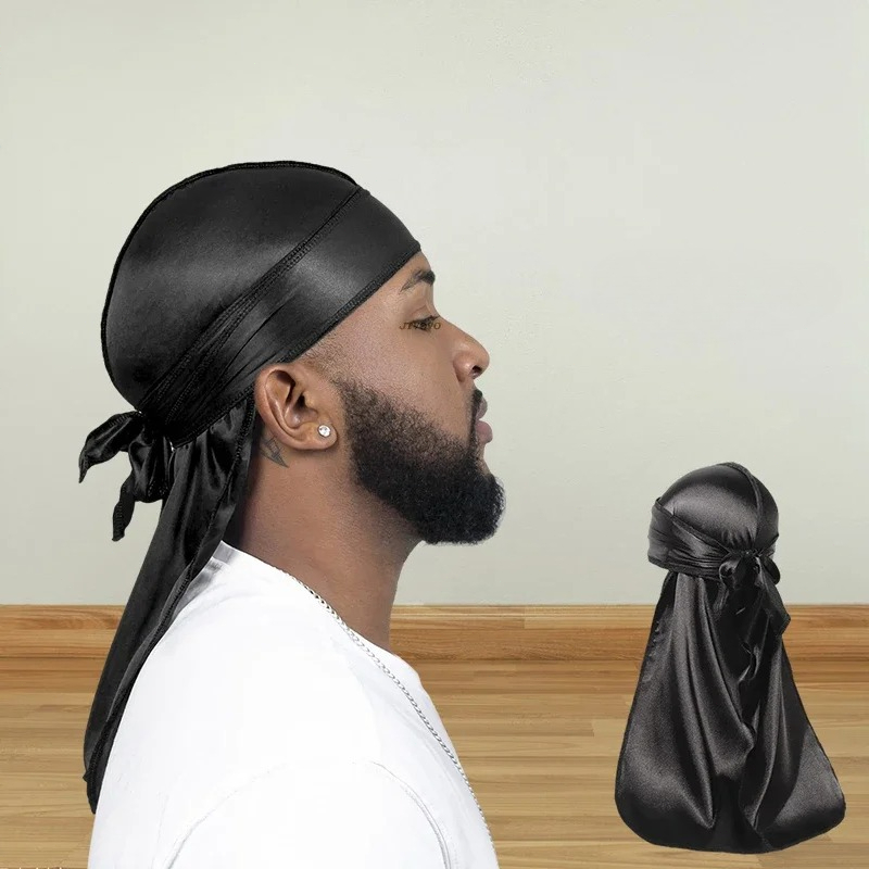 Bandana Doo Rag - Fashion Long Tail Adult Satin Doo