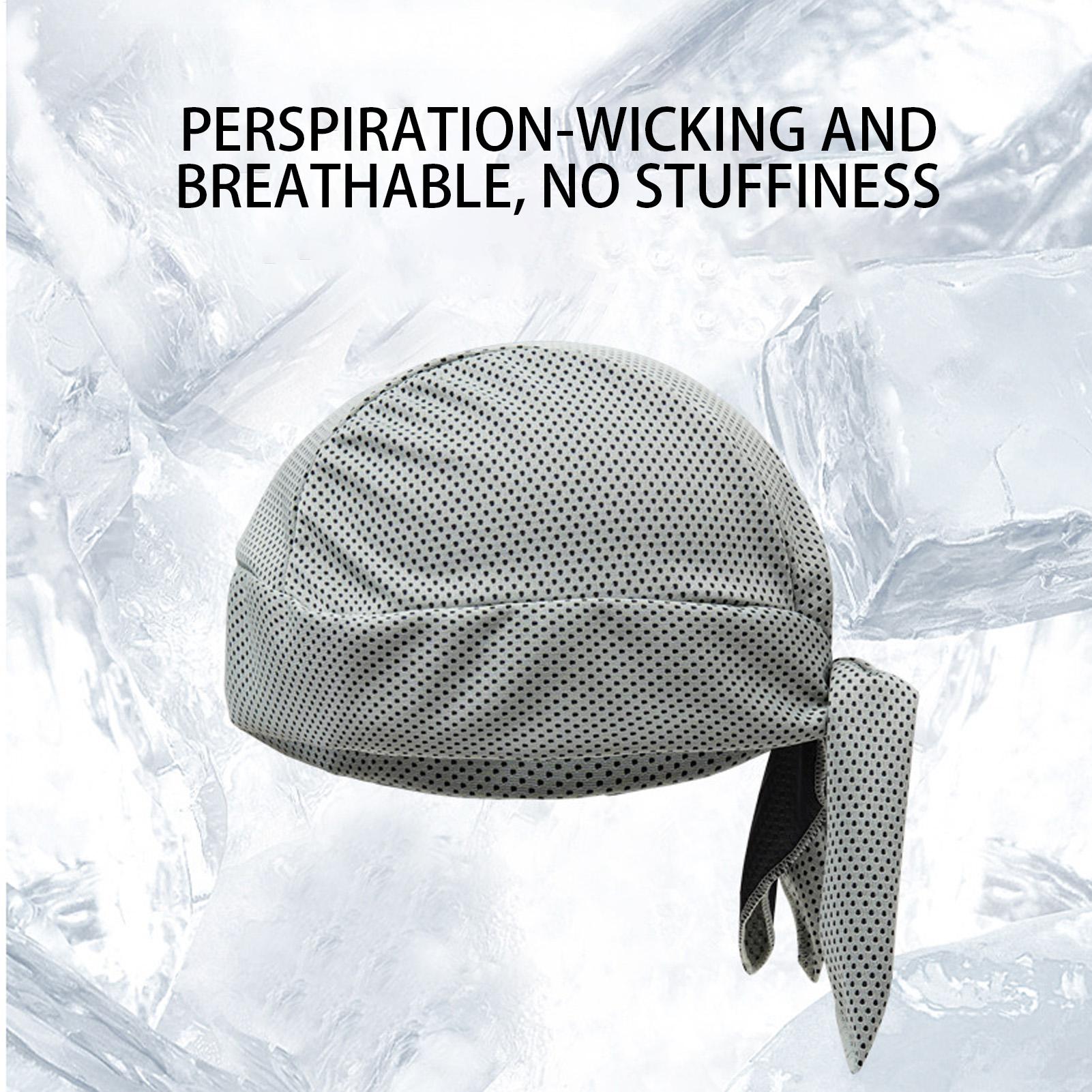 Bandana Doo Rag - Cycling Hat Under Helmet Quick Dry