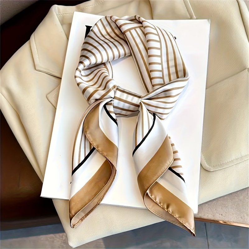 Silk Tie Striped - Luxury Brand Silk Stripe Designer Simple