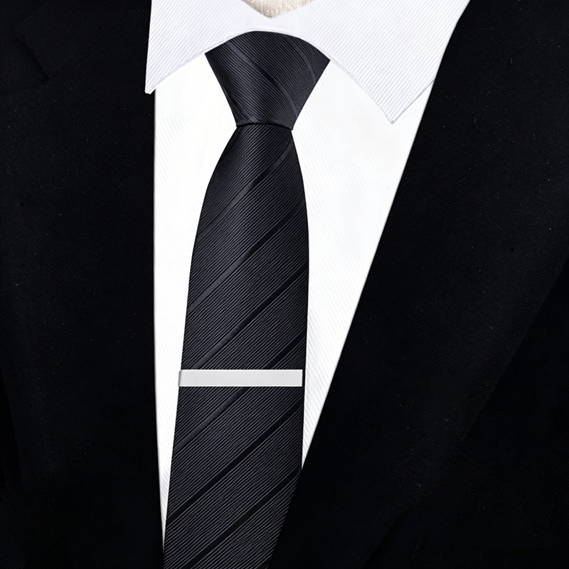 Tie Clip Silver - Silver Tie Clip for Men 2.2