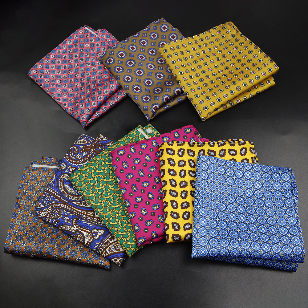 Pocket Square Set - Men's Fashion Pocket Square Handkerchief Soft