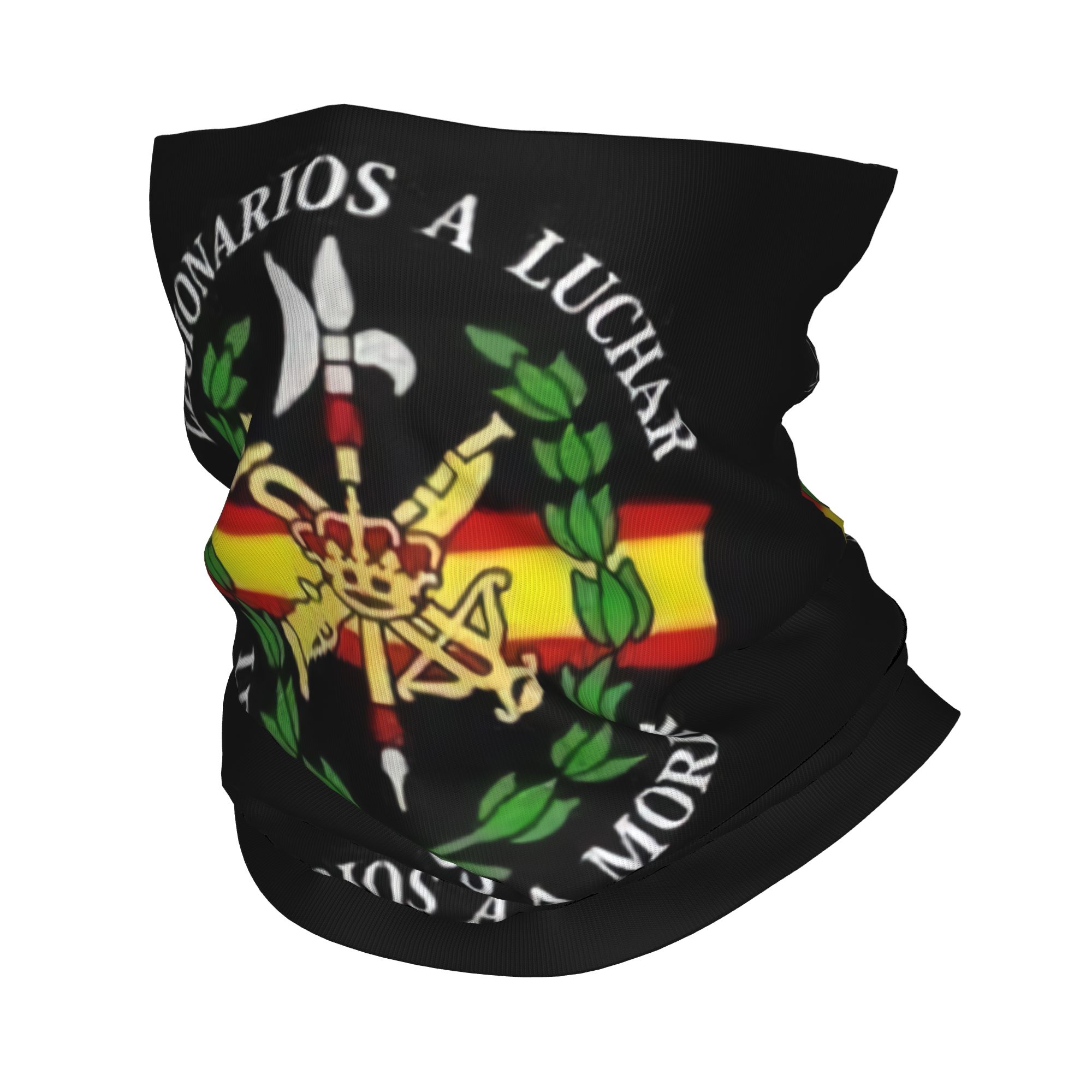 Neck Warmer Tube - Custom Spanish Legion Bandana Neck Gaiter