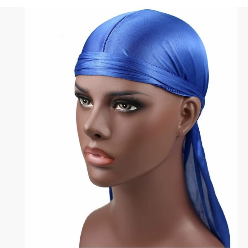 Bandana Doo Rag - New silk Durag Bandana Turban Hat