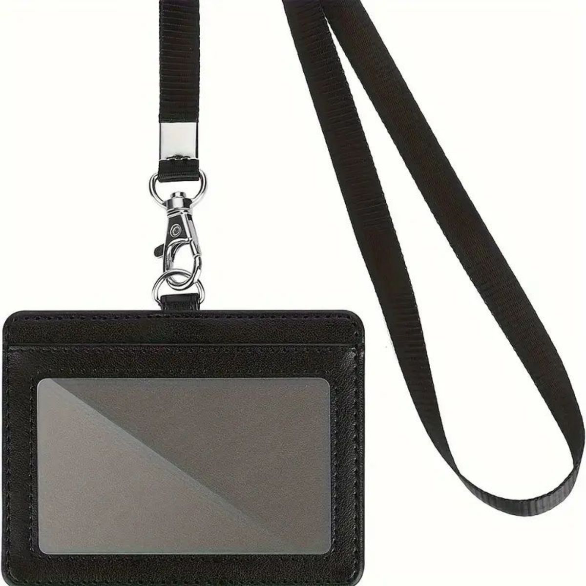 Lanyard Badge Holder - 1 pc Horizontal ID badge holder