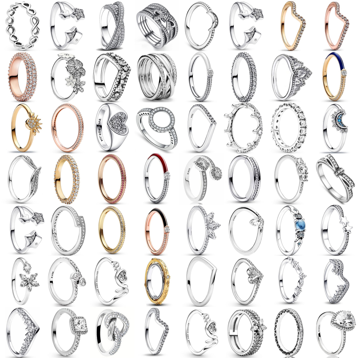Tie Clip Silver - Hot Sale 925 Silver Rings Stackable