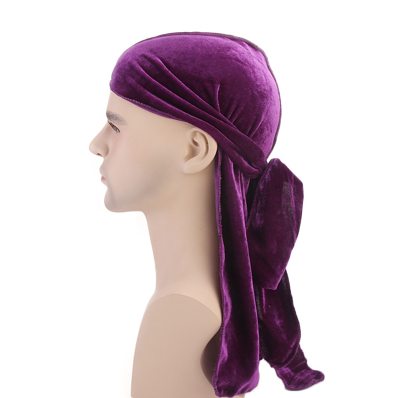 Bandana Doo Rag - New Luxury Men's Velvet Durags Bandana