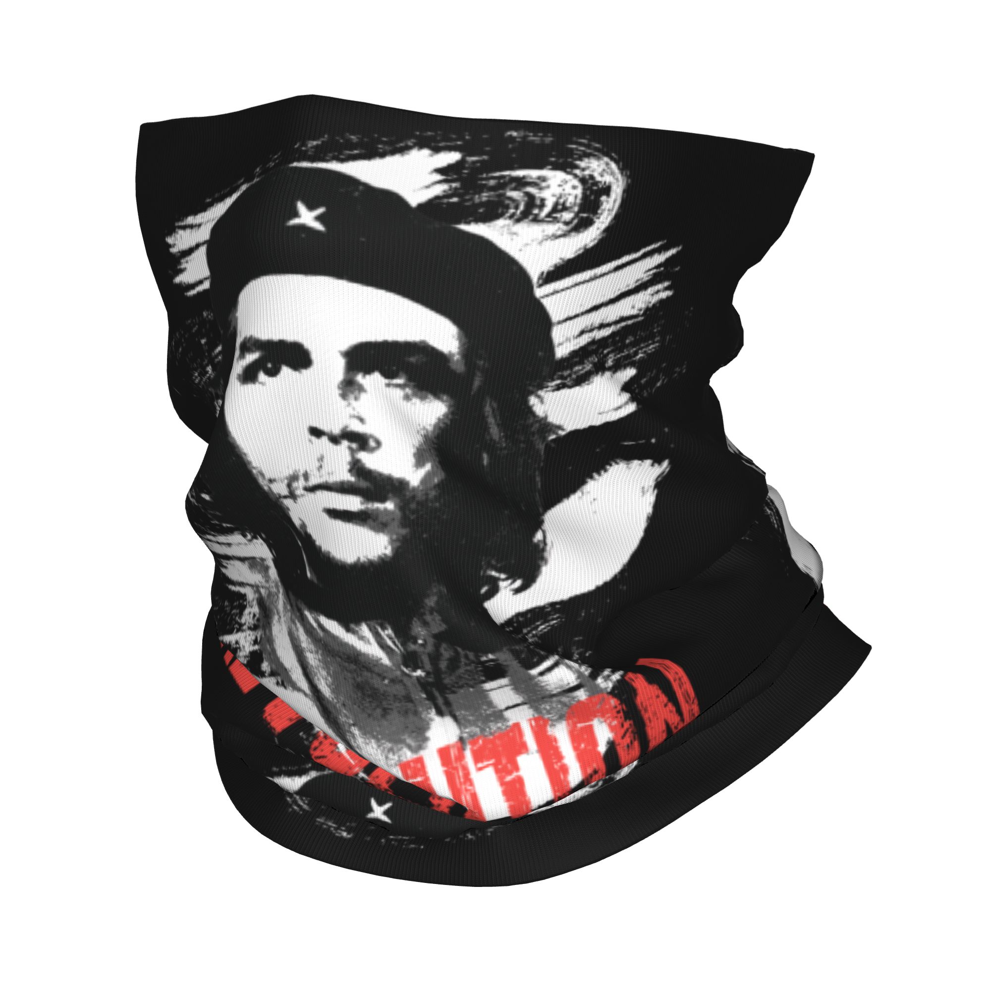 Neck Warmer Tube - Custom Che Guevara Revolution Bandana Neck