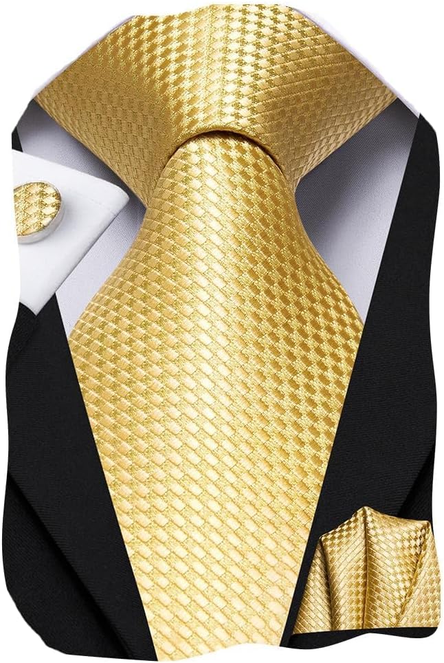 Pocket Square Set - Floral Silk Tie Set with Pocket