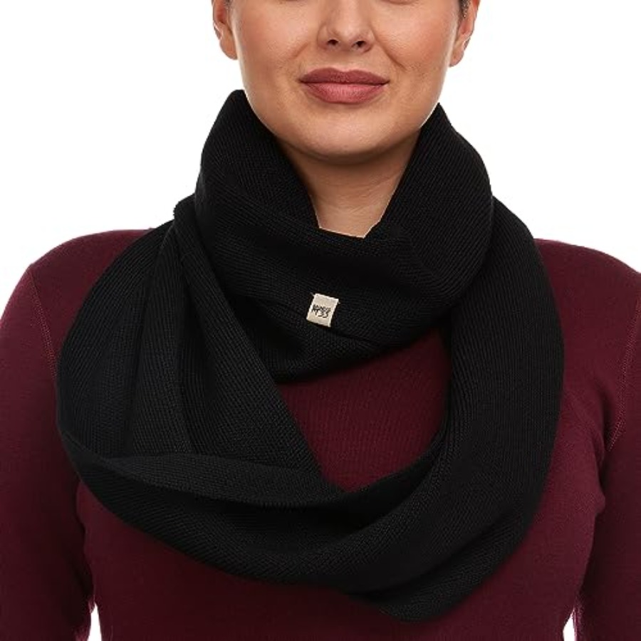 Infinity Scarf Knit - 100% Merino Wool Everyday Knit Infinity