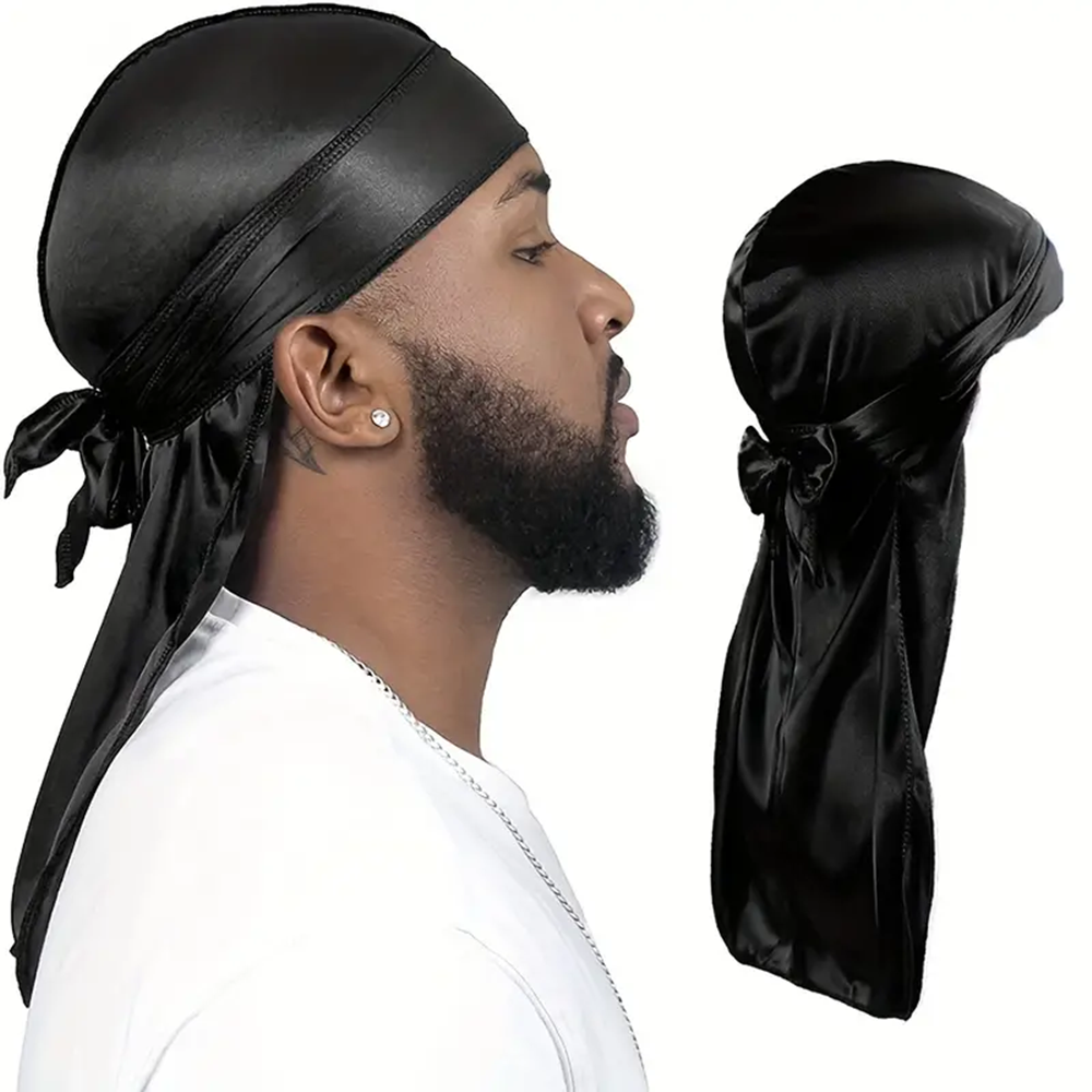 Bandana Doo Rag - Men's Durag Bandana Silky Du Rag