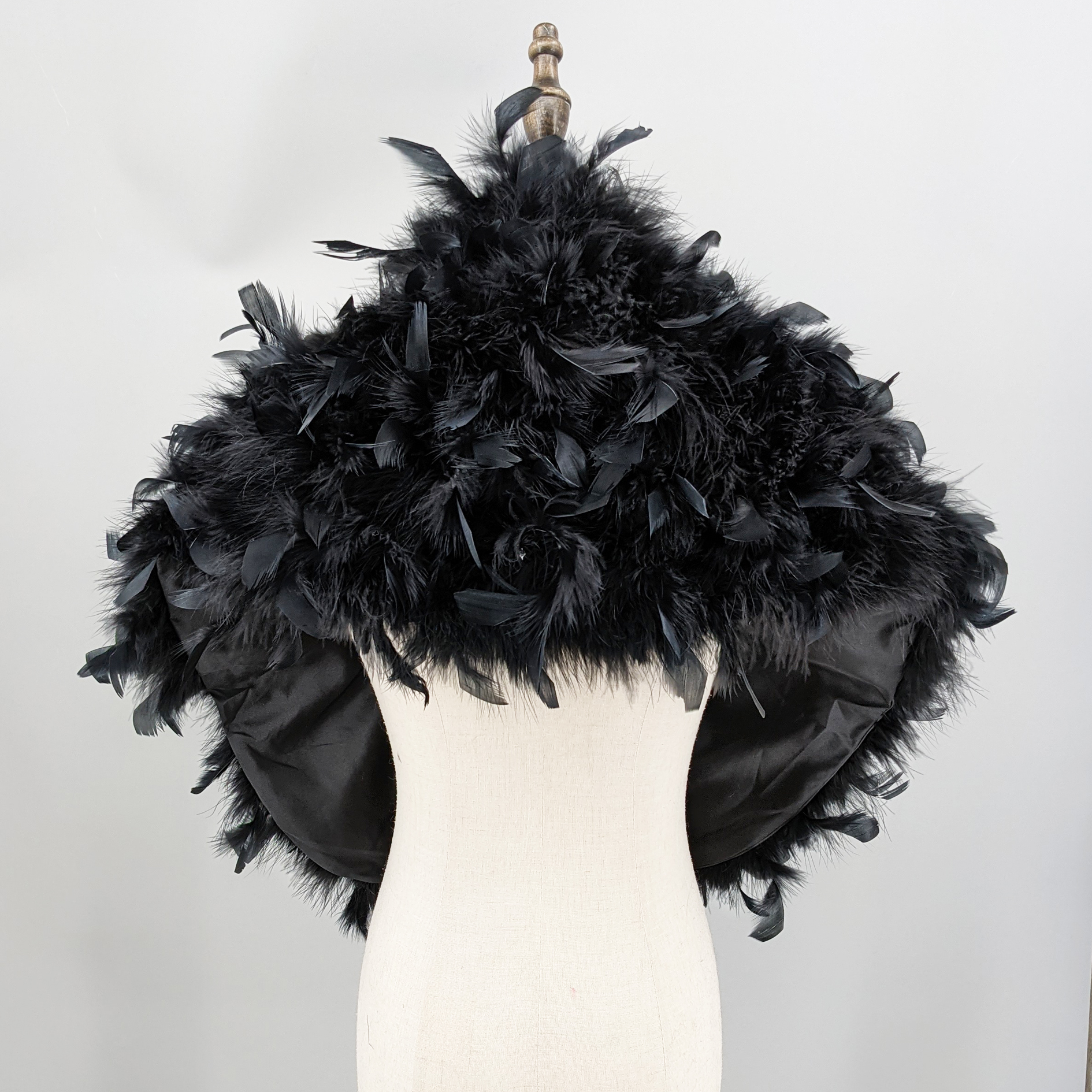 Stole Wedding Shawl - Black Feather Shawl for Women Luxury
