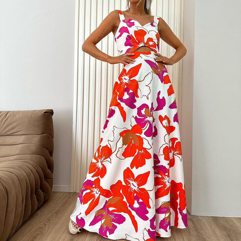 Pocket Square Set - Sexy Off Shoulder Sling Top &