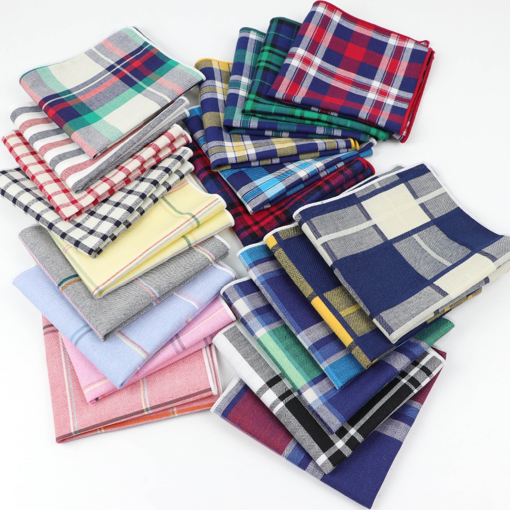 Handkerchief Cotton Men - Men Cotton Handkerchiefs Woven Colorful Printing