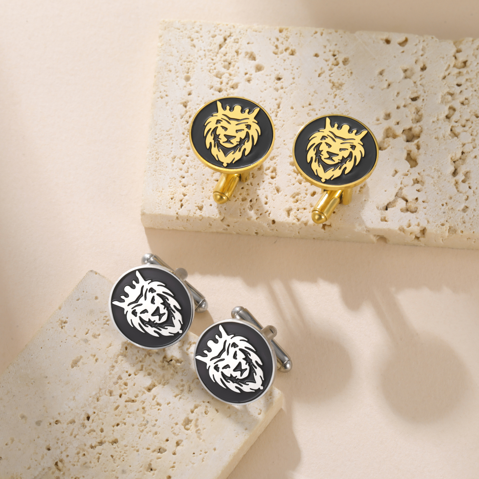 Tie Bar Set Gift - Dreamtimes Norse Viking The Lion King