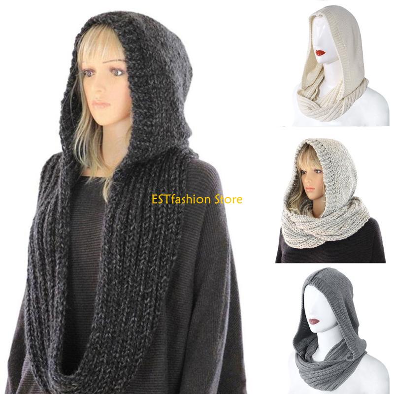 Infinity Scarf Knit - Y5GC Women Rib Knit for Infinity