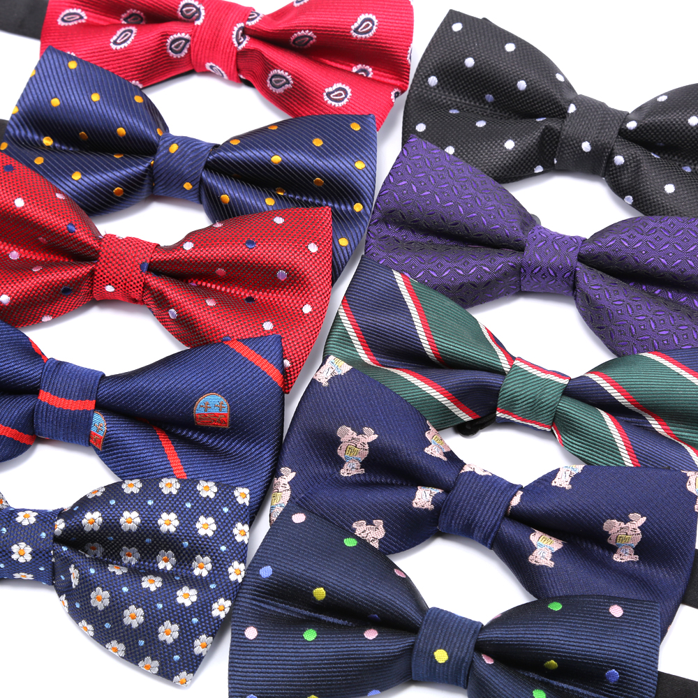 Bow Tie Pre Tied - Adjustable Pre-tied Bow Tie For Men