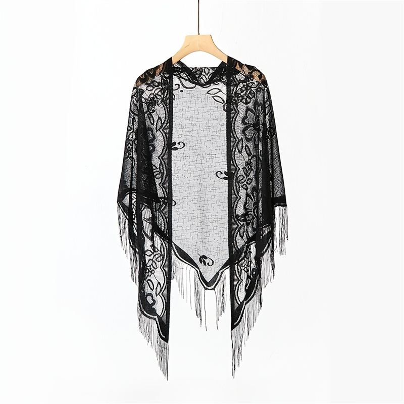 Stole Wedding Shawl - New Embroidery Lace Scarf Shawl Floral