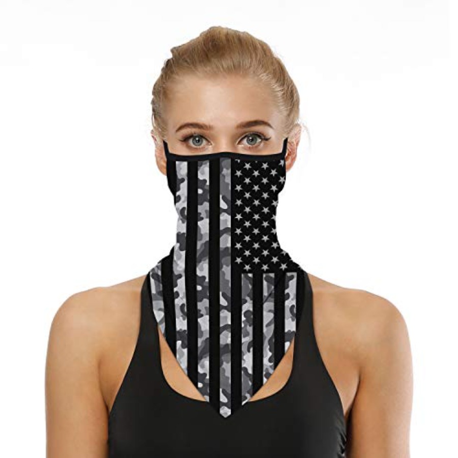 Face Scarf Mask - YAYOUREL Neck Gaiter Face Mask Bandanas