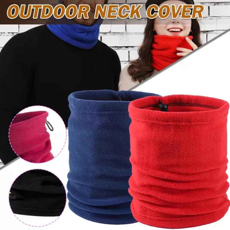 Neck Warmer Tube - Unisex Fleece Neck Warmer Windproof Half