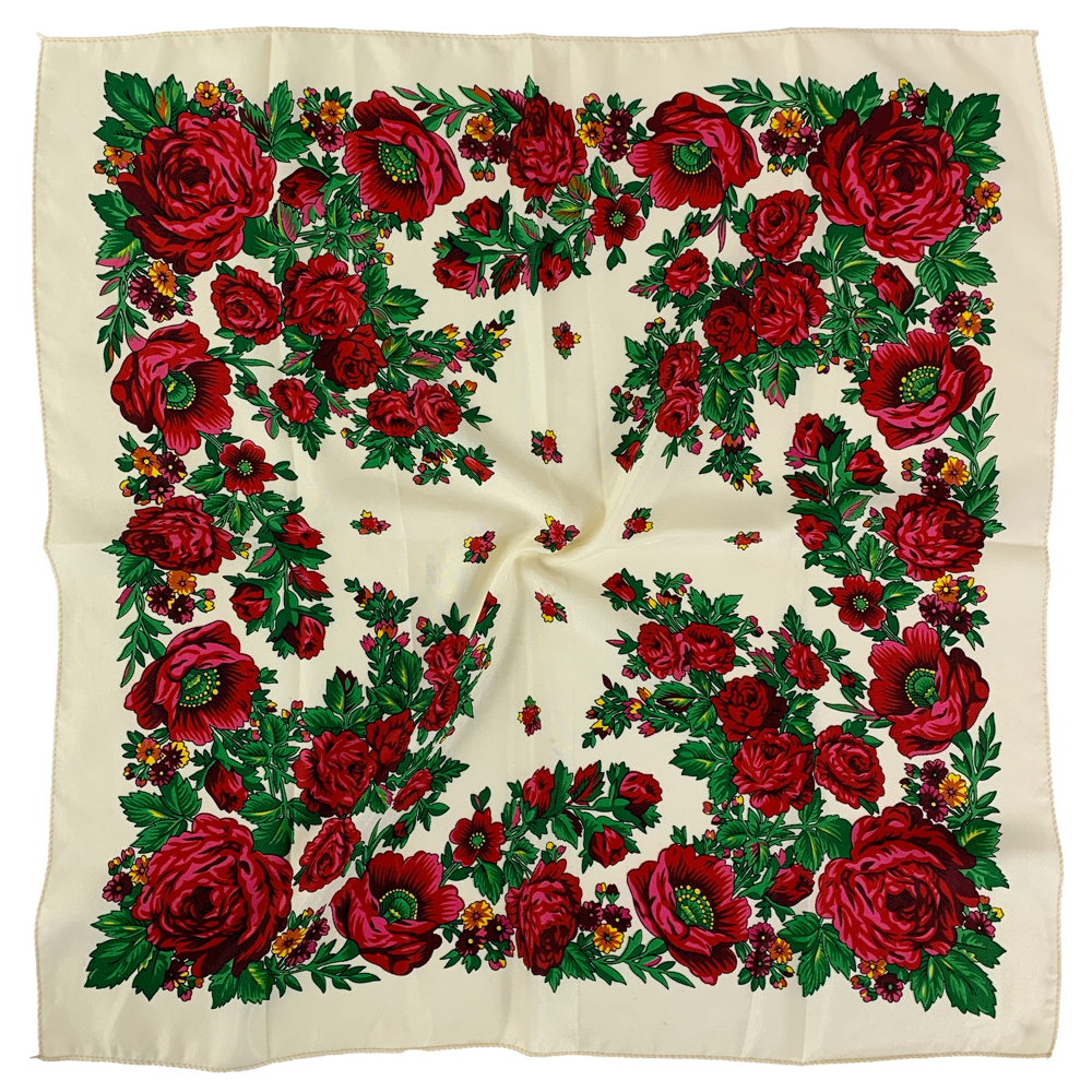 Bandana Cotton - 70*70cm Russian Square Scarf Women Luxury