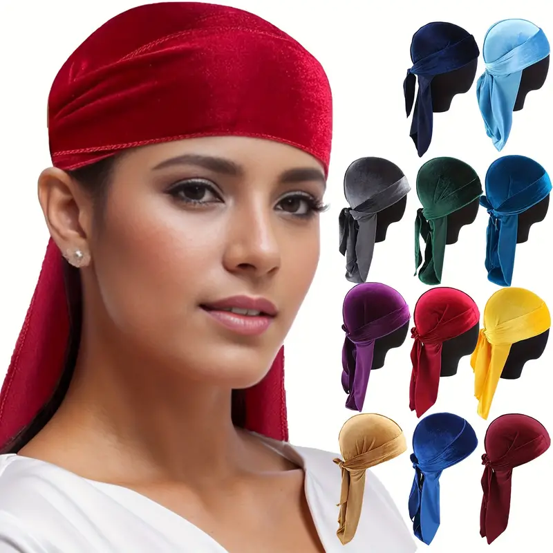 Bandana Doo Rag - Unisex Men Women Breathable Bandana Hat