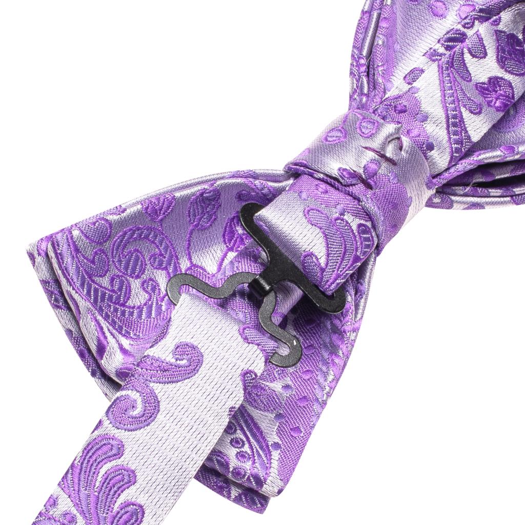 Purple Lilac Lavender Pansy Vi - Bow Tie Pre Tied のレビューと価格