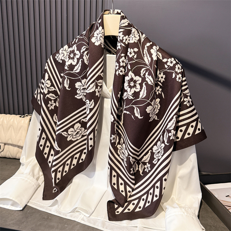 1pcs 90*90cm Floral Printed La - Bandana Cotton のレビューと価格
