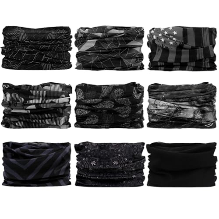 Neck Gaiter for Men Women Head - Face Scarf Mask のレビューと価格