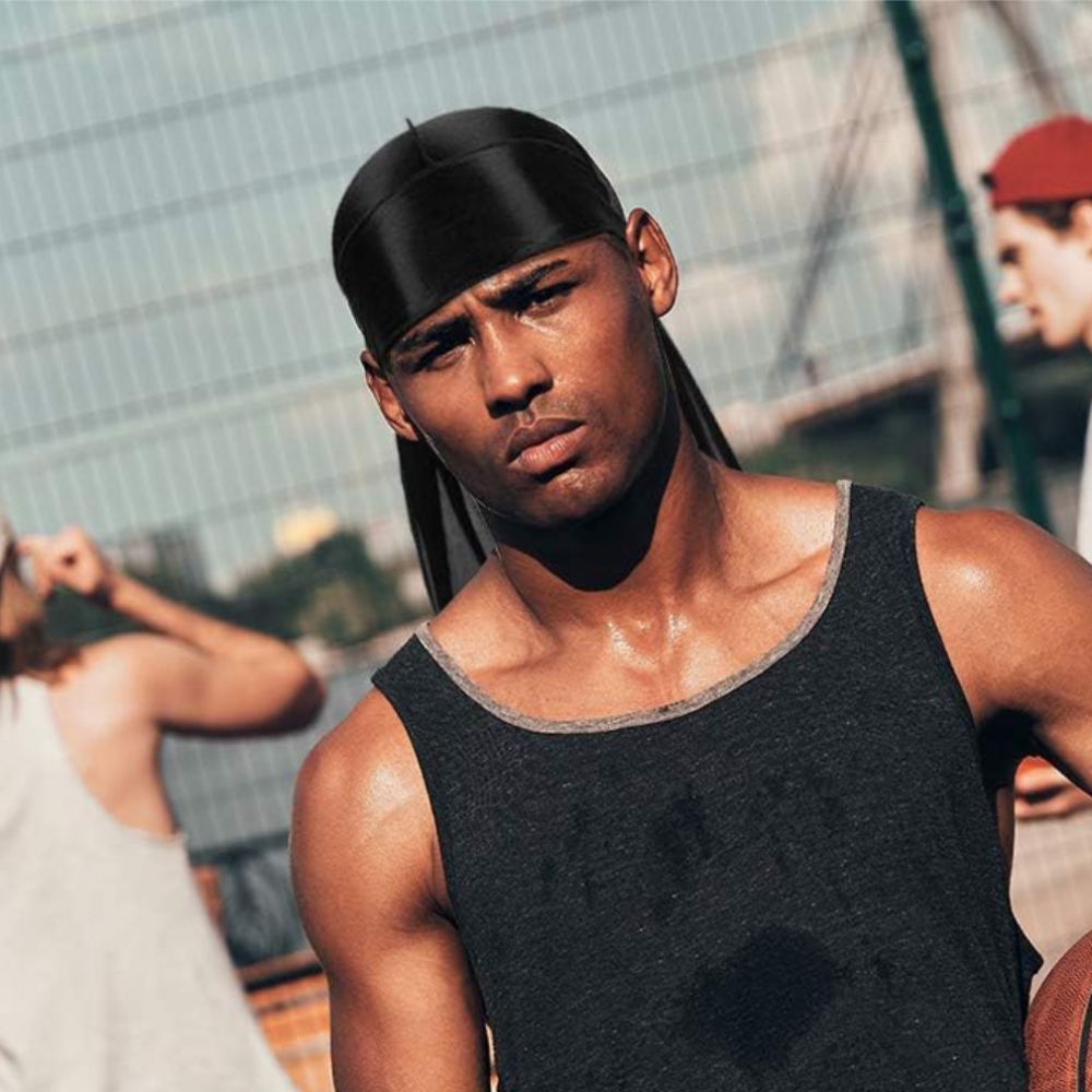 Men's Silk Durag Bonnet Bandan - Bandana Doo Rag のレビューと価格