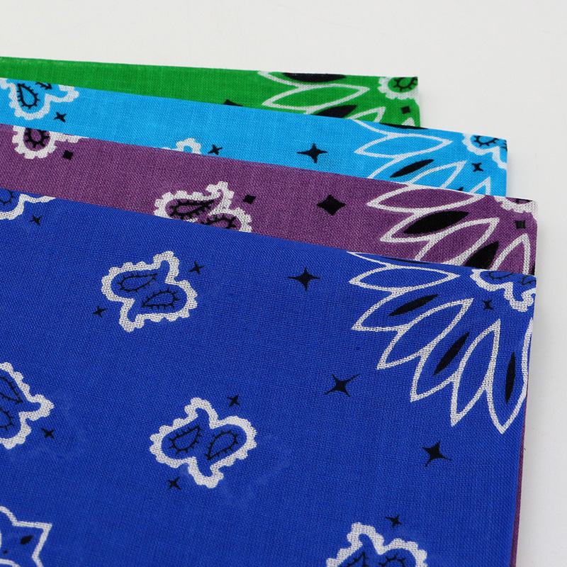 Hip-hop Men Bandana Scarf  Pri - Handkerchief Cotton Men のレビューと価格