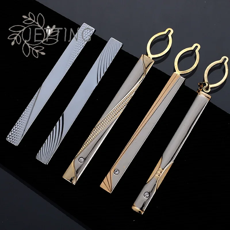 Hot Metal Simple Necktie Buckl - Tie Clip Silver のレビューと価格
