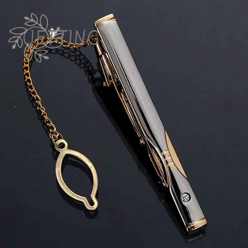 Hot Metal Simple Necktie Buckl - Tie Clip Silver のレビューと価格