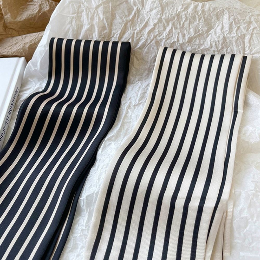 Tie Ribbon Headband Neckerchie - Silk Tie Striped のレビューと価格