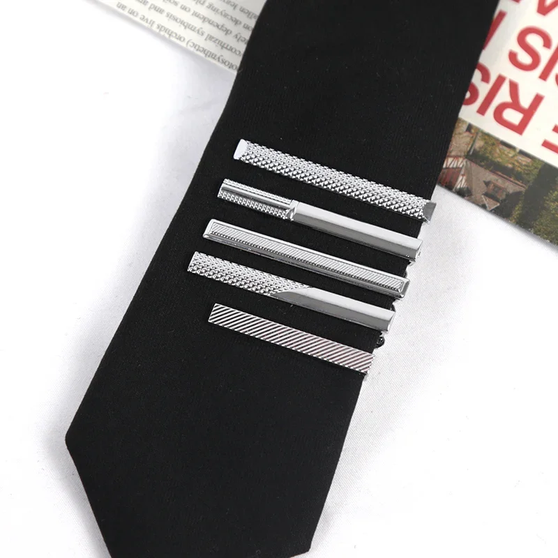 Classics Metal Silver Color Ti - Tie Clip Silver のレビューと価格