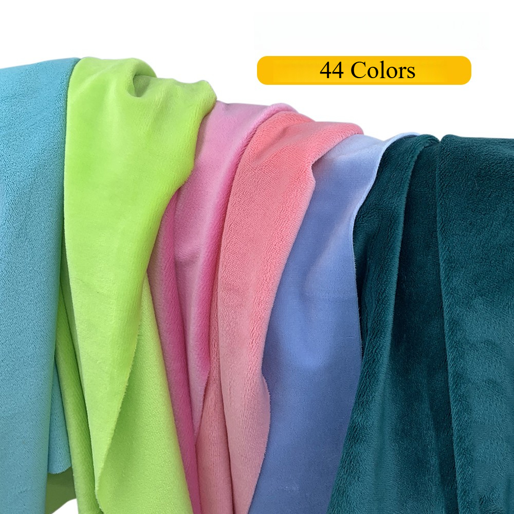 44 Colors Soft Short Plush Fab - Woven Scarf Blanket のレビューと価格