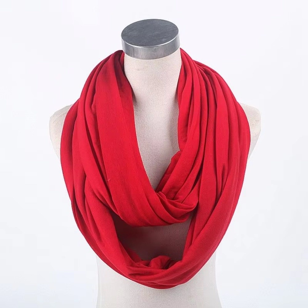 Fashion Solid Color Infinity S - Infinity Scarf Knit のレビューと価格