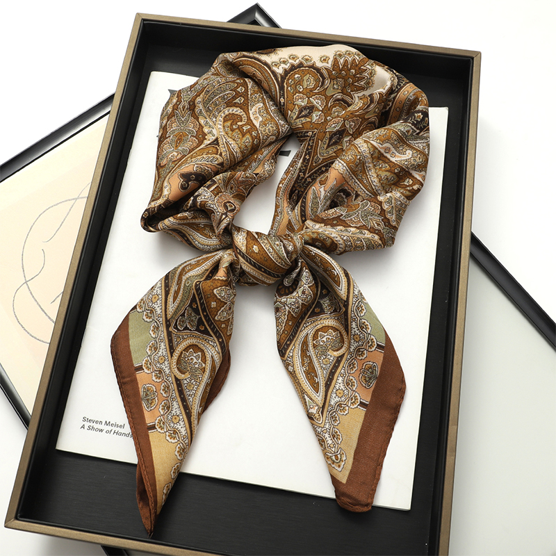 Bohemian Style Print Luxury Br - Head Wrap Turban のレビューと価格