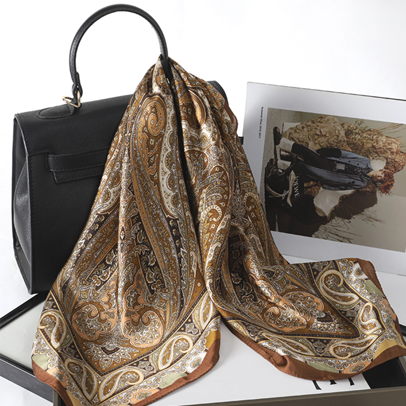 Bohemian Style Print Luxury Br - Head Wrap Turban のレビューと価格