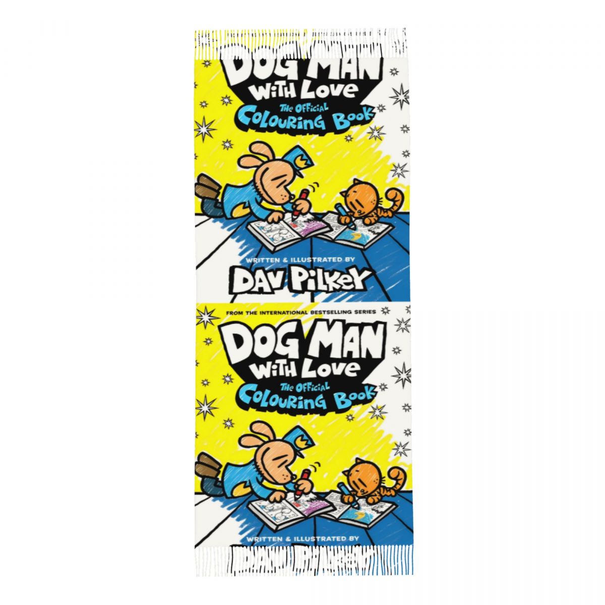 Womens Tassel Scarf Dog Man Do - Pashmina Wrap Large のレビューと価格