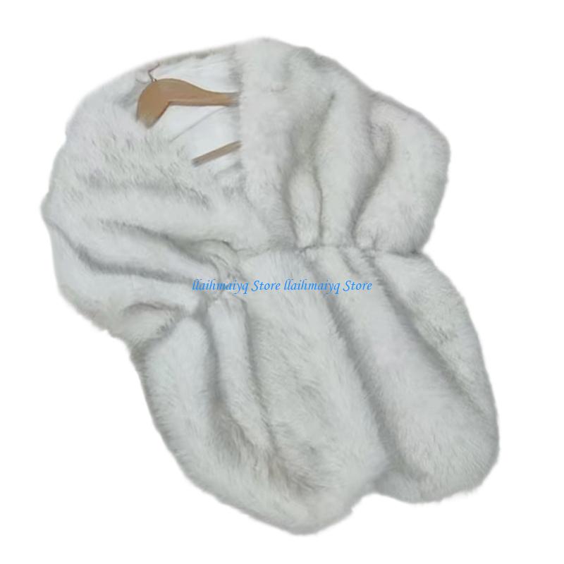 573B Luxurious Artificial Furs - Stole Wedding Shawl のレビューと価格