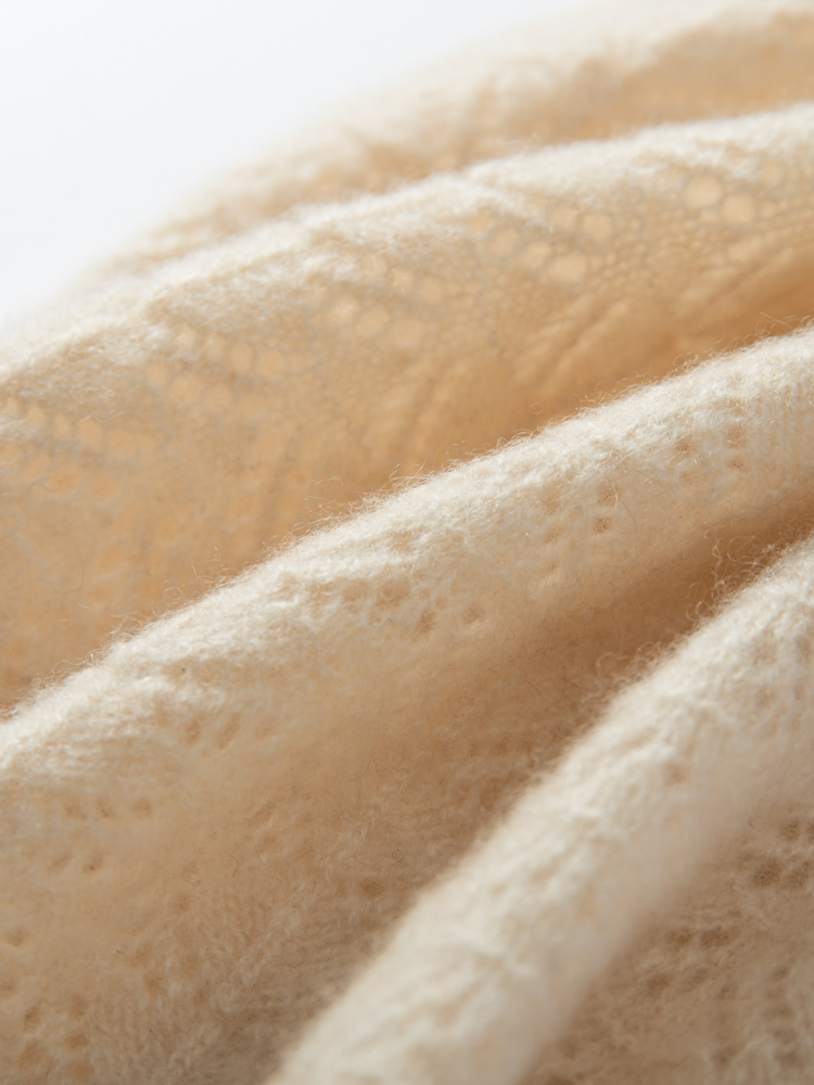 Womens 100% Cashmere Fan Point - Infinity Scarf Knit のレビューと価格