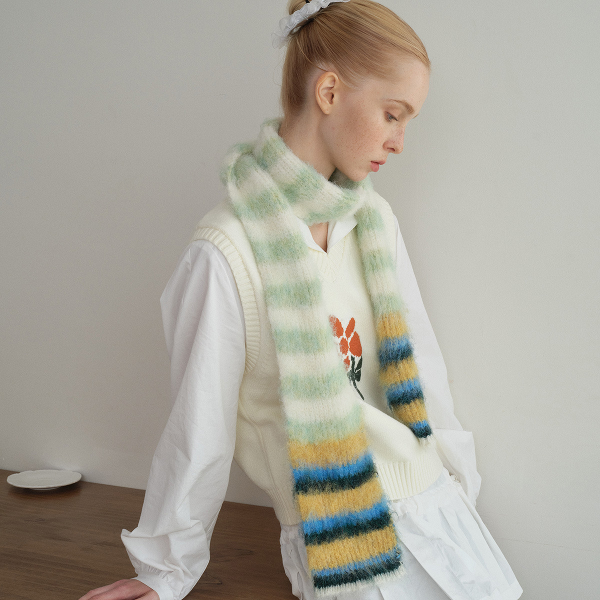 Women Winter Cashmere Scarf 20 - Woven Scarf Blanket のレビューと価格