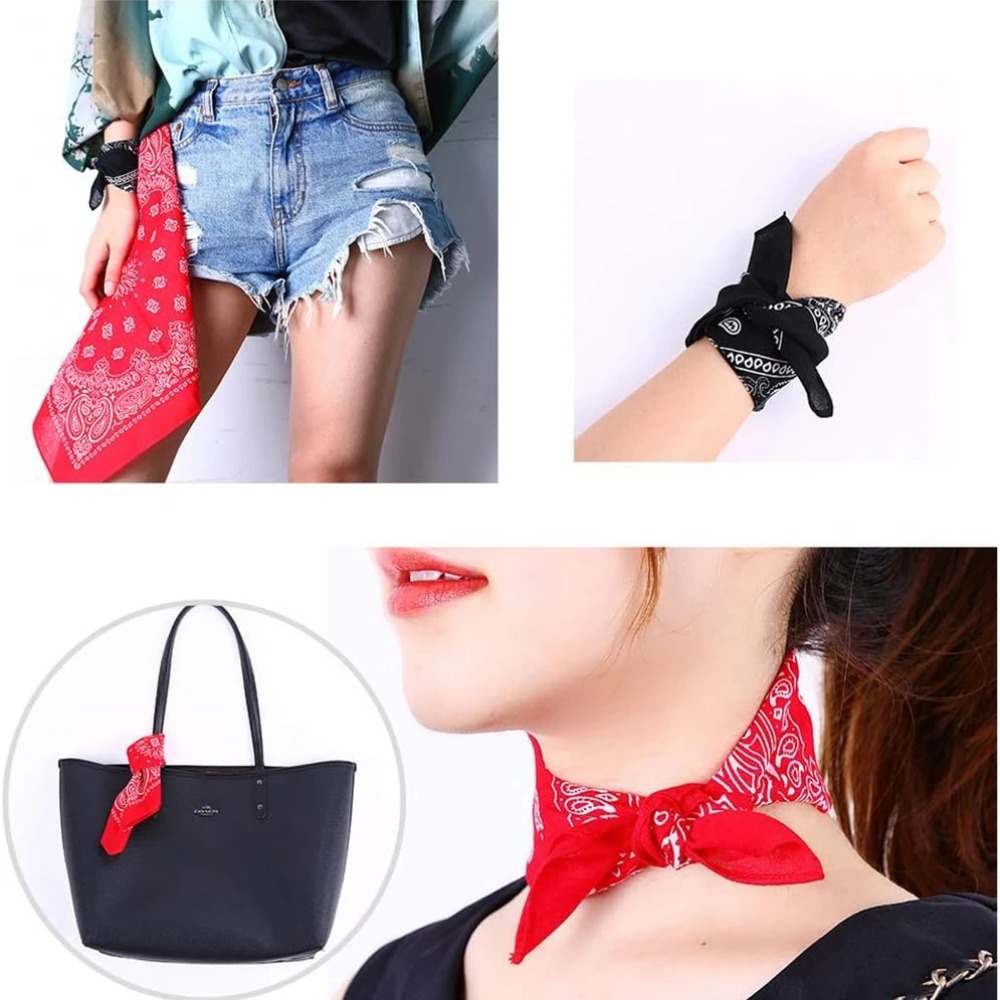 Unisex Men Women Bandana Hairb - Handkerchief Cotton Men のレビューと価格