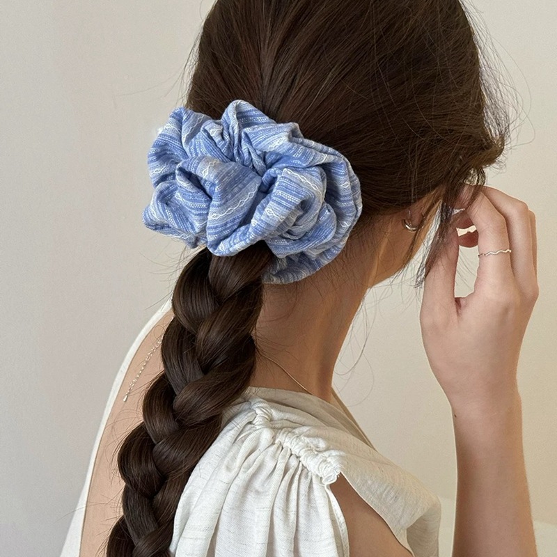 2024 Korea Fashion Stripe Hair - Silk Tie Striped のレビューと価格