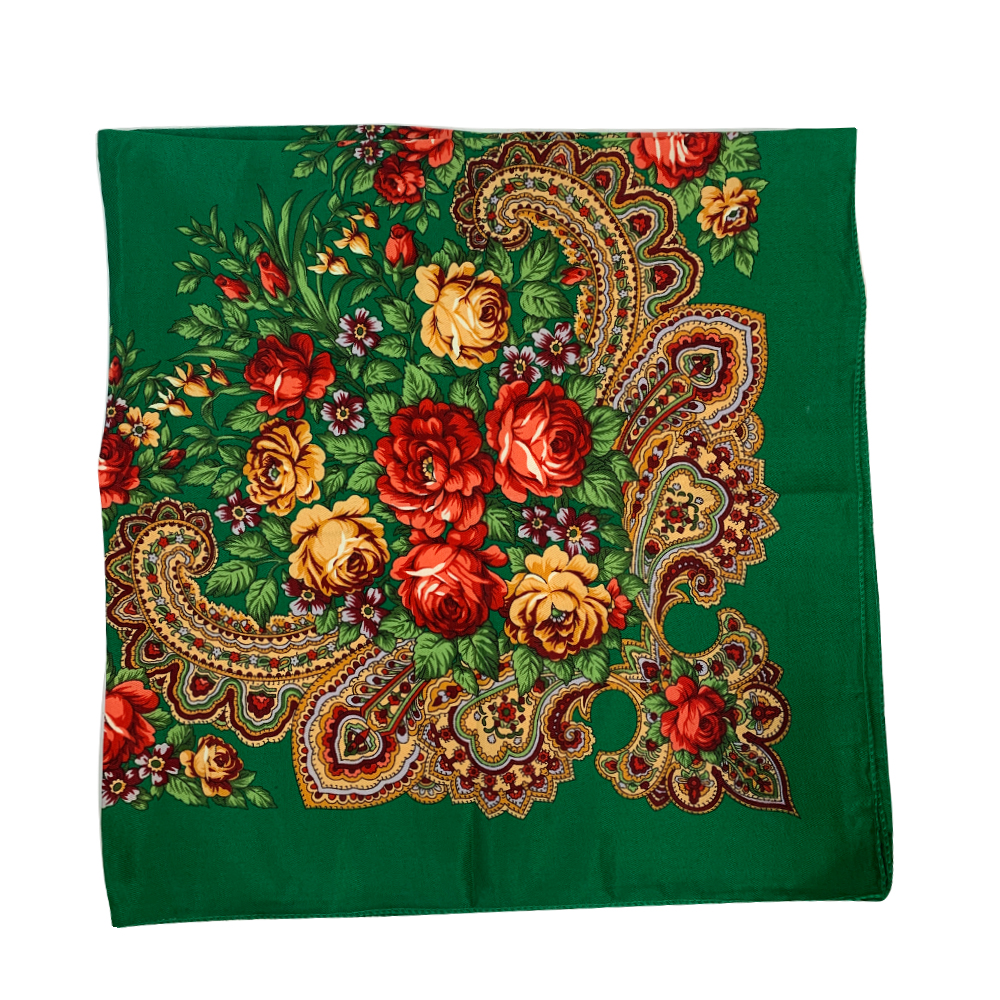 100*100cm Russian National Squ - Bandana Cotton のレビューと価格
