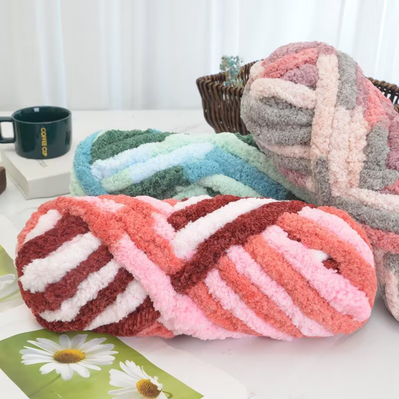 Cat Tail Yarn, Extra Thick Ice - Woven Scarf Blanket のレビューと価格
