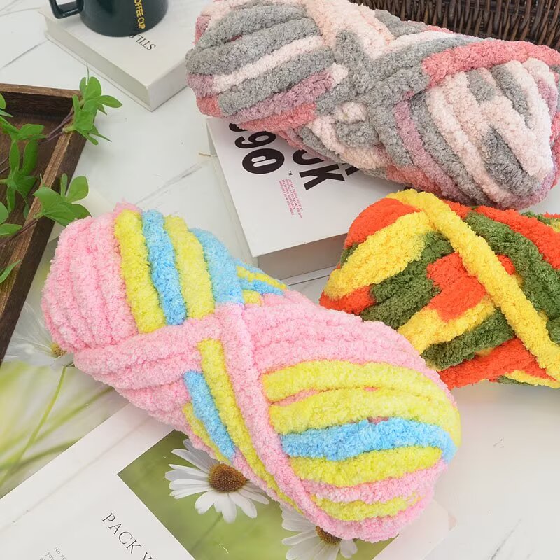 Cat Tail Yarn, Extra Thick Ice - Woven Scarf Blanket のレビューと価格