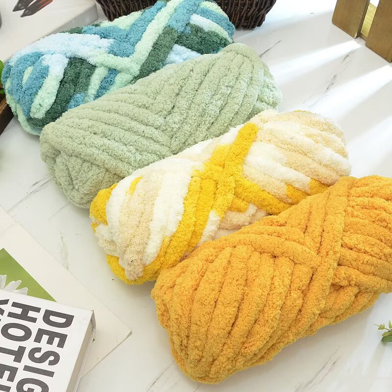 Cat Tail Yarn, Extra Thick Ice - Woven Scarf Blanket のレビューと価格