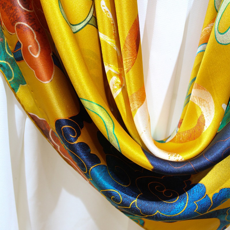 New Luxury 110x110cm Real Silk - Pashmina Wrap Large のレビューと価格