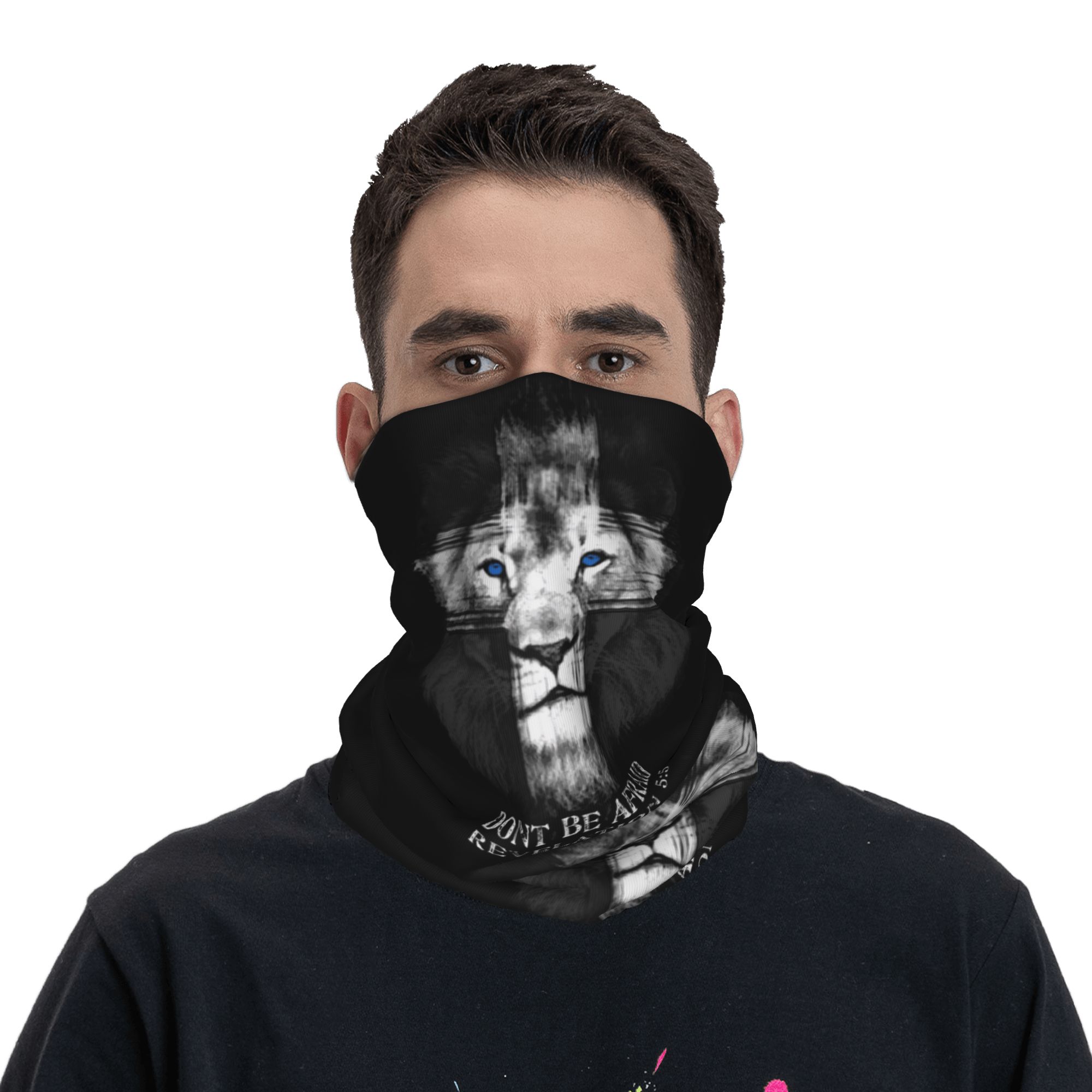 Custom Cool Lion Of Judah Jesu - Neck Warmer Tube のレビューと価格